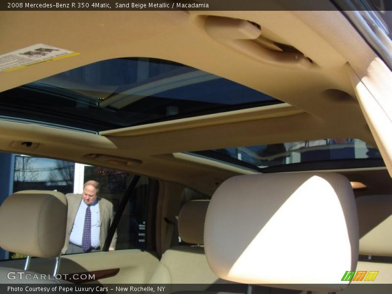 Sand Beige Metallic / Macadamia 2008 Mercedes-Benz R 350 4Matic