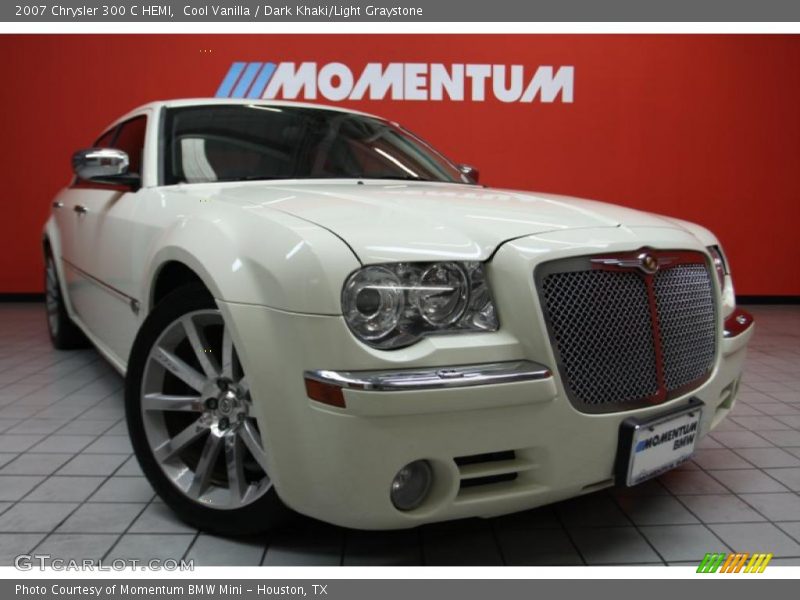 Cool Vanilla / Dark Khaki/Light Graystone 2007 Chrysler 300 C HEMI