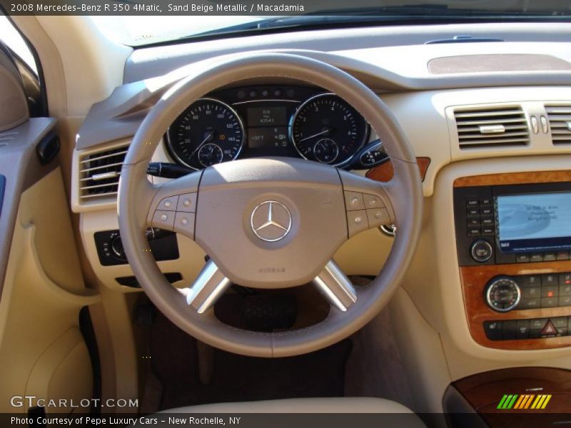 Sand Beige Metallic / Macadamia 2008 Mercedes-Benz R 350 4Matic