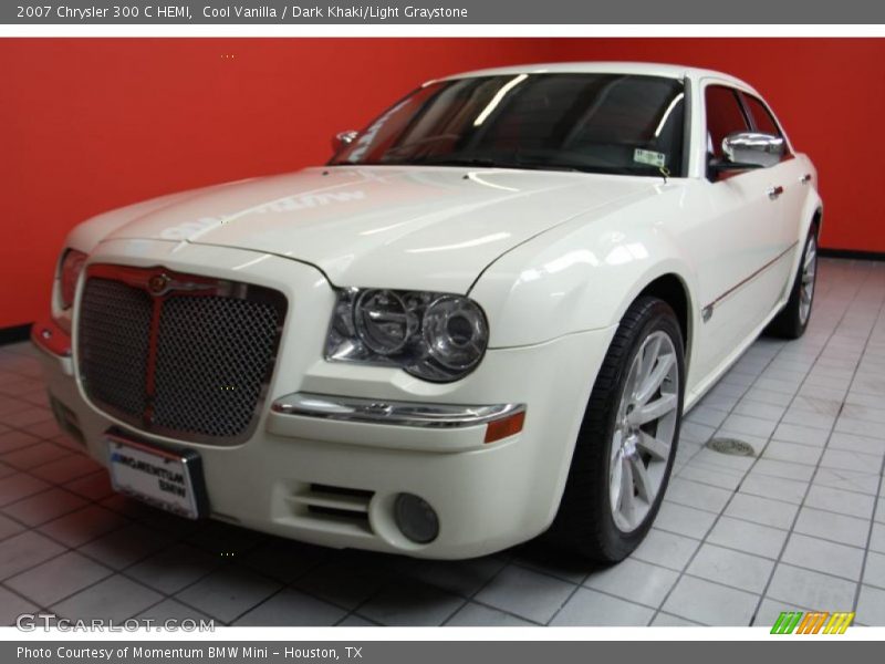 Cool Vanilla / Dark Khaki/Light Graystone 2007 Chrysler 300 C HEMI