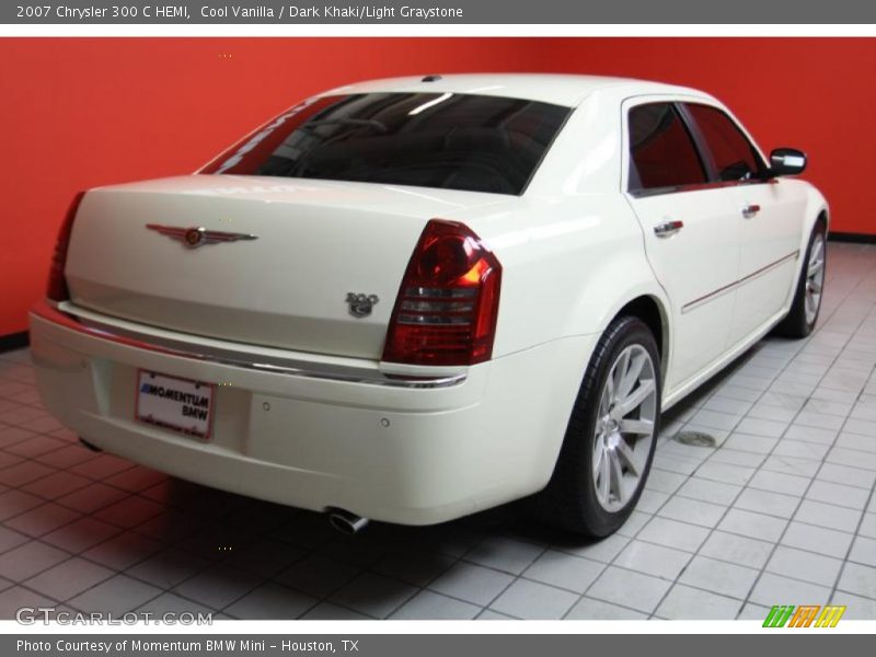 Cool Vanilla / Dark Khaki/Light Graystone 2007 Chrysler 300 C HEMI