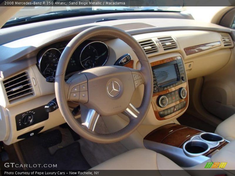 Sand Beige Metallic / Macadamia 2008 Mercedes-Benz R 350 4Matic