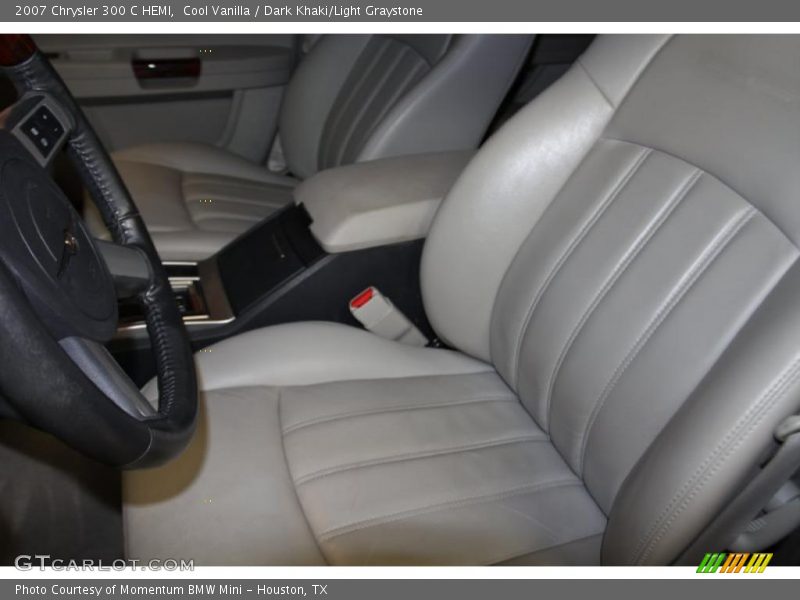 Cool Vanilla / Dark Khaki/Light Graystone 2007 Chrysler 300 C HEMI