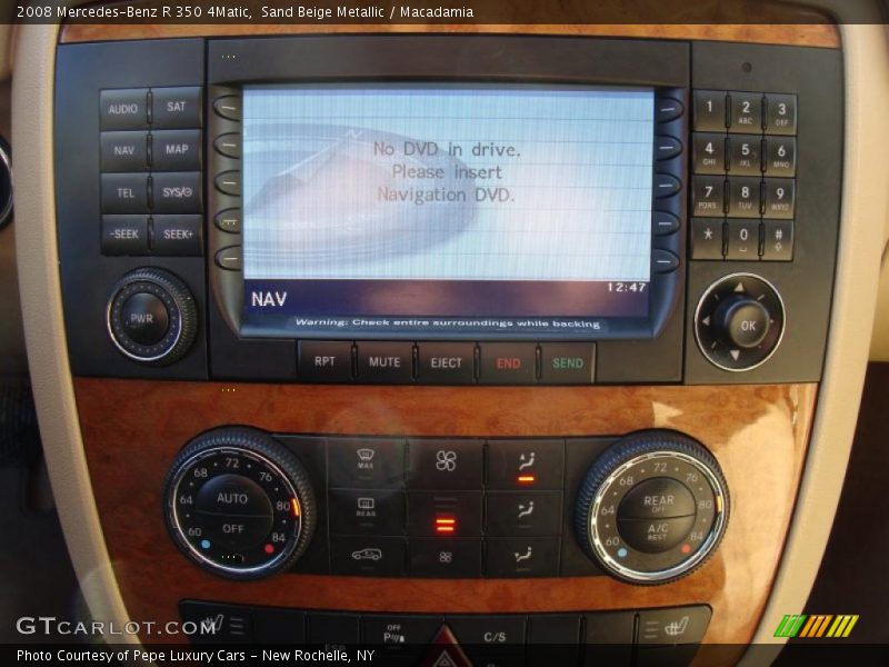 Sand Beige Metallic / Macadamia 2008 Mercedes-Benz R 350 4Matic