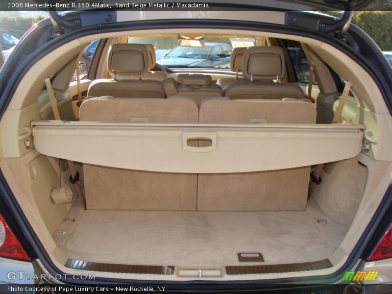 Sand Beige Metallic / Macadamia 2008 Mercedes-Benz R 350 4Matic