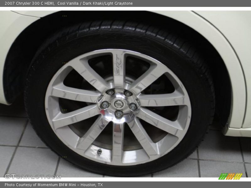 Cool Vanilla / Dark Khaki/Light Graystone 2007 Chrysler 300 C HEMI