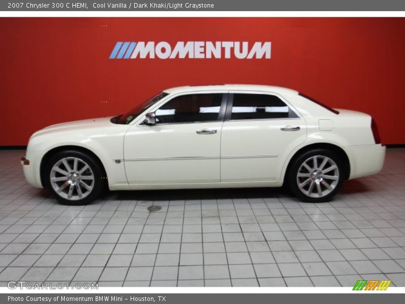 Cool Vanilla / Dark Khaki/Light Graystone 2007 Chrysler 300 C HEMI