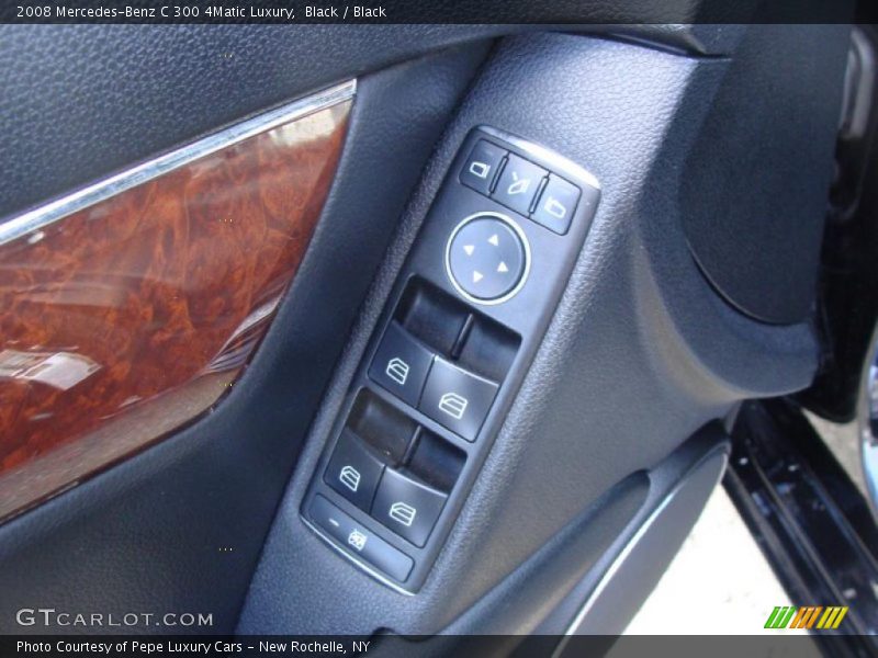 Black / Black 2008 Mercedes-Benz C 300 4Matic Luxury