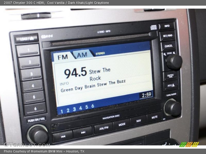 Cool Vanilla / Dark Khaki/Light Graystone 2007 Chrysler 300 C HEMI