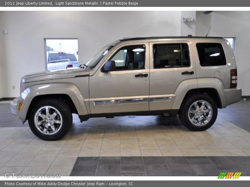 Light Sandstone Metallic / Pastel Pebble Beige 2011 Jeep Liberty Limited