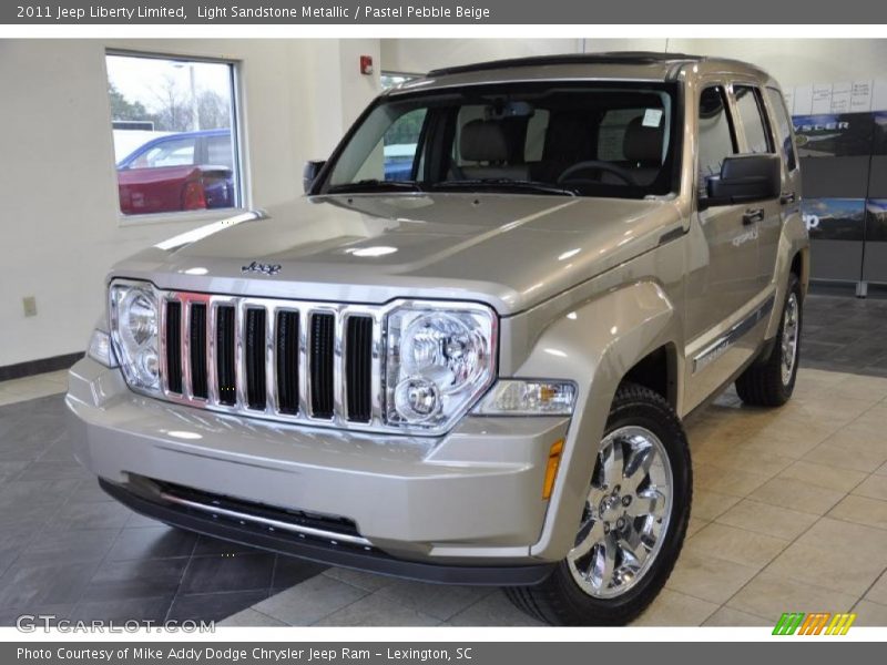 Light Sandstone Metallic / Pastel Pebble Beige 2011 Jeep Liberty Limited