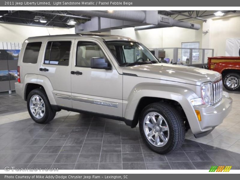 Light Sandstone Metallic / Pastel Pebble Beige 2011 Jeep Liberty Limited