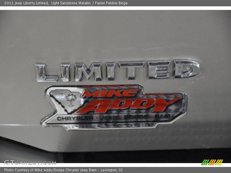 Light Sandstone Metallic / Pastel Pebble Beige 2011 Jeep Liberty Limited