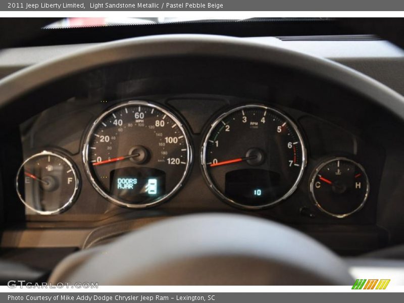 Light Sandstone Metallic / Pastel Pebble Beige 2011 Jeep Liberty Limited