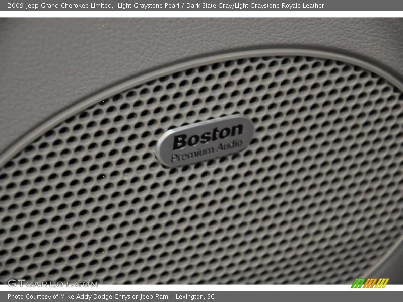 Light Graystone Pearl / Dark Slate Gray/Light Graystone Royale Leather 2009 Jeep Grand Cherokee Limited