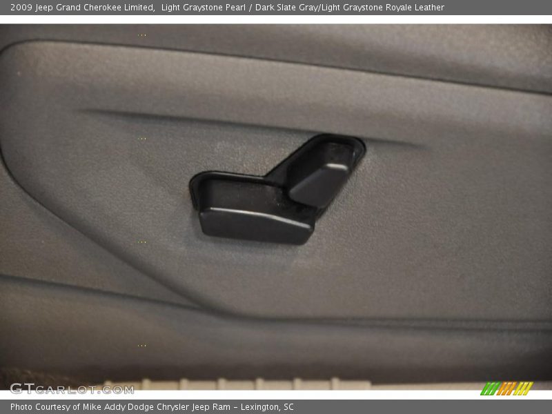 Light Graystone Pearl / Dark Slate Gray/Light Graystone Royale Leather 2009 Jeep Grand Cherokee Limited