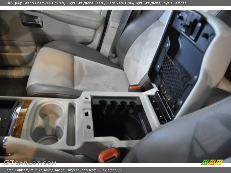 Light Graystone Pearl / Dark Slate Gray/Light Graystone Royale Leather 2009 Jeep Grand Cherokee Limited