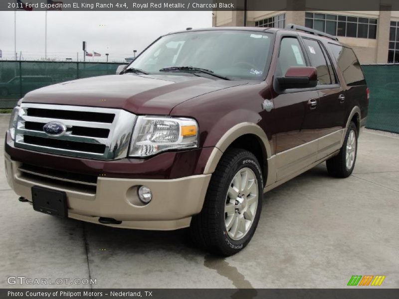 Front 3/4 View of 2011 Expedition EL King Ranch 4x4