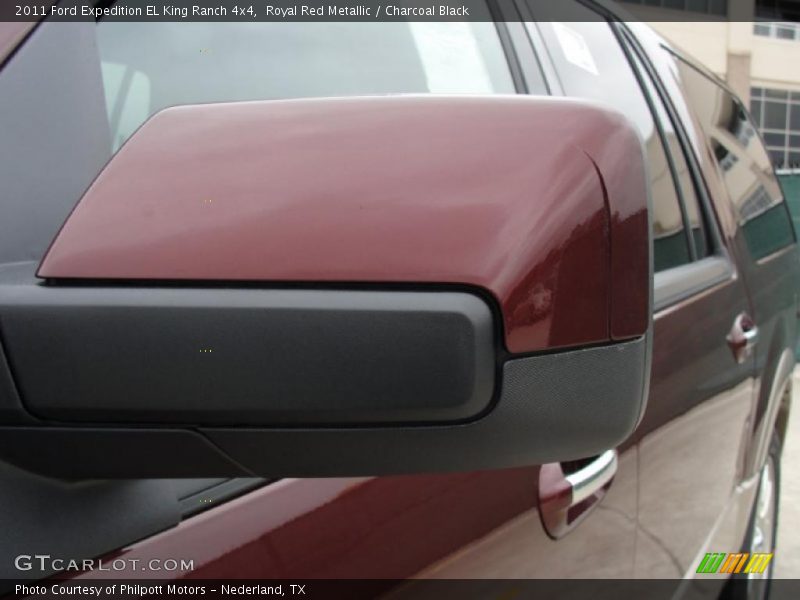 Royal Red Metallic / Charcoal Black 2011 Ford Expedition EL King Ranch 4x4