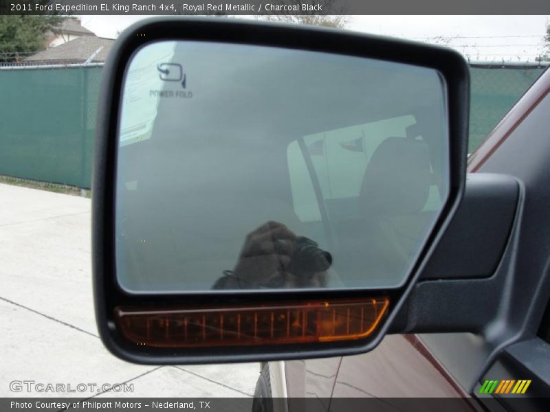 Royal Red Metallic / Charcoal Black 2011 Ford Expedition EL King Ranch 4x4