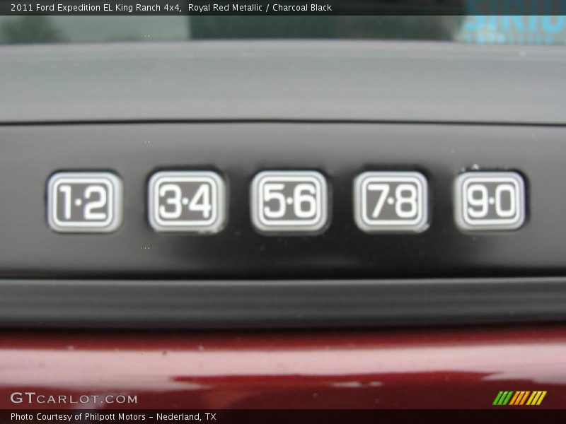Royal Red Metallic / Charcoal Black 2011 Ford Expedition EL King Ranch 4x4