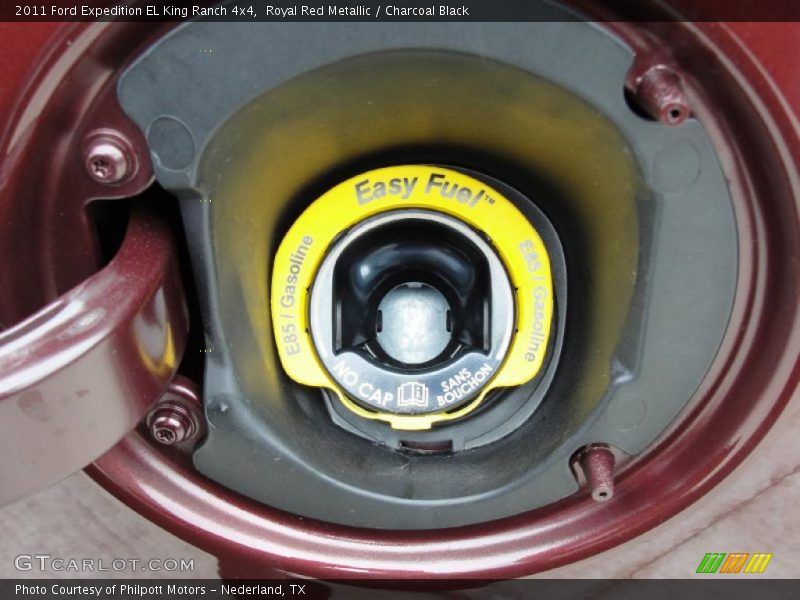 Royal Red Metallic / Charcoal Black 2011 Ford Expedition EL King Ranch 4x4