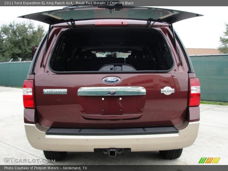 Royal Red Metallic / Charcoal Black 2011 Ford Expedition EL King Ranch 4x4