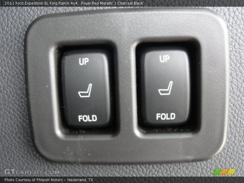 Royal Red Metallic / Charcoal Black 2011 Ford Expedition EL King Ranch 4x4