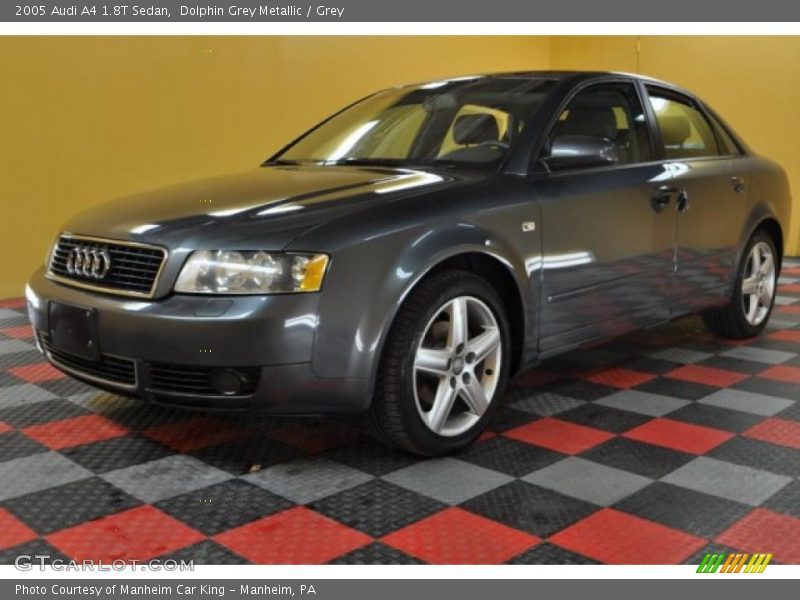 Dolphin Grey Metallic / Grey 2005 Audi A4 1.8T Sedan