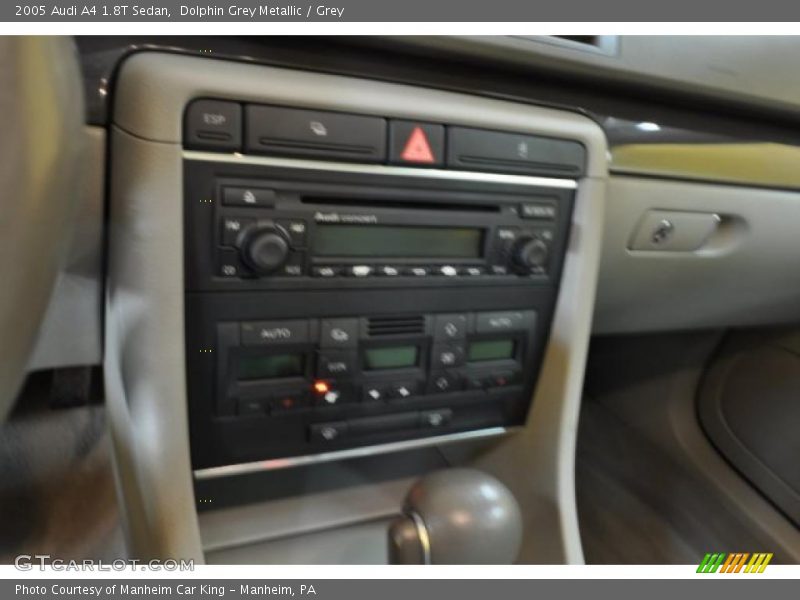 Dolphin Grey Metallic / Grey 2005 Audi A4 1.8T Sedan