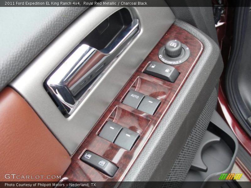 Royal Red Metallic / Charcoal Black 2011 Ford Expedition EL King Ranch 4x4