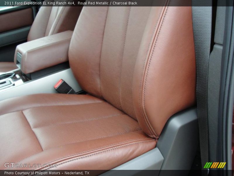  2011 Expedition EL King Ranch 4x4 Charcoal Black Interior