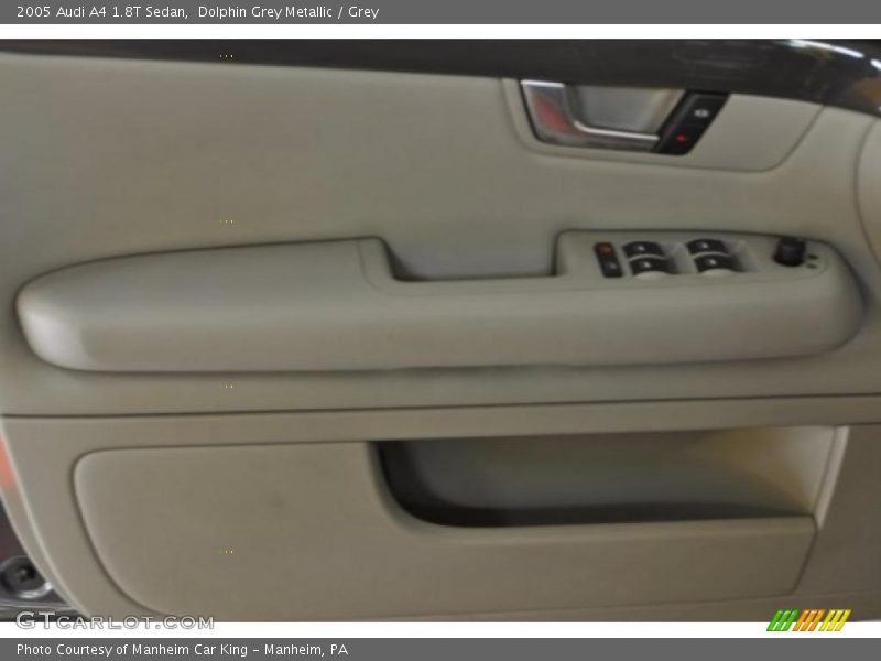 Dolphin Grey Metallic / Grey 2005 Audi A4 1.8T Sedan