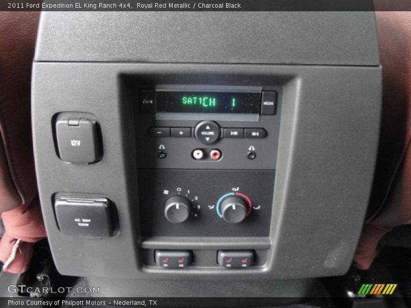 Controls of 2011 Expedition EL King Ranch 4x4