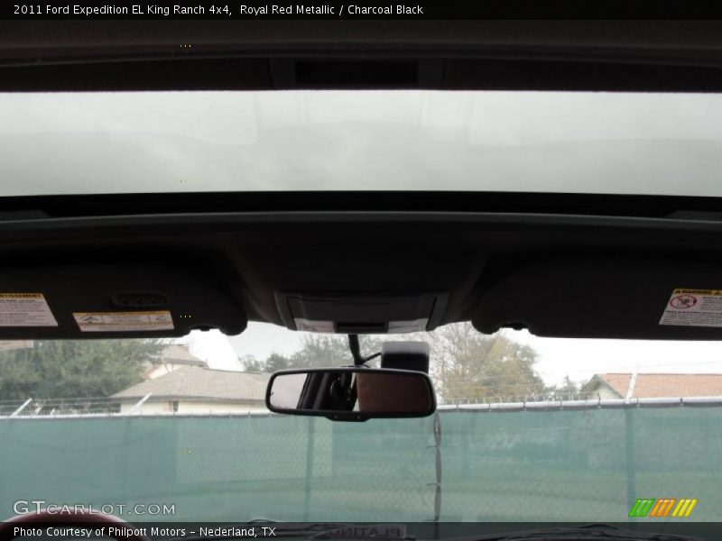 Royal Red Metallic / Charcoal Black 2011 Ford Expedition EL King Ranch 4x4