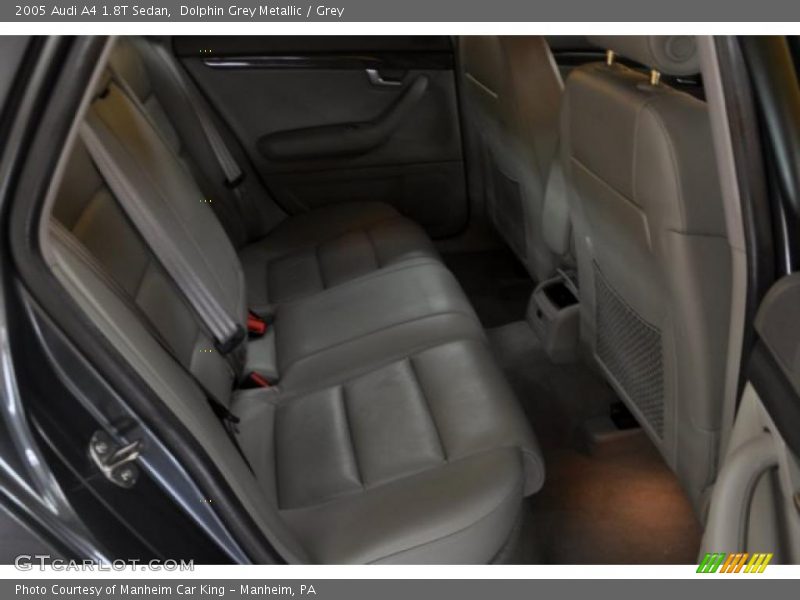 Dolphin Grey Metallic / Grey 2005 Audi A4 1.8T Sedan
