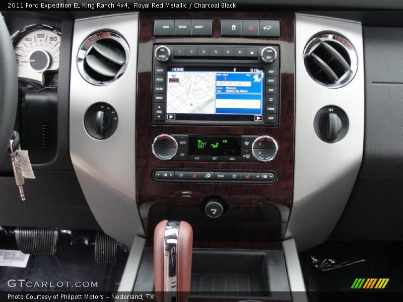 Controls of 2011 Expedition EL King Ranch 4x4