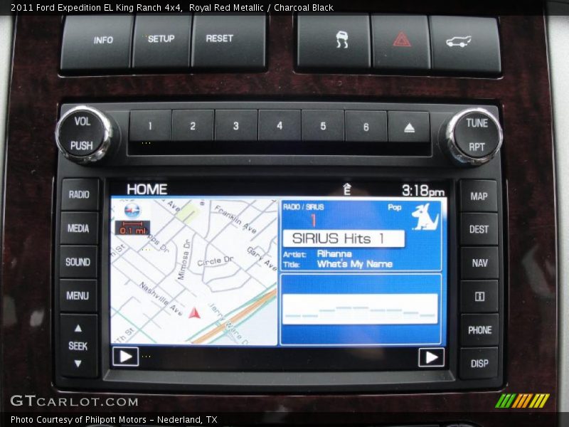 Navigation of 2011 Expedition EL King Ranch 4x4