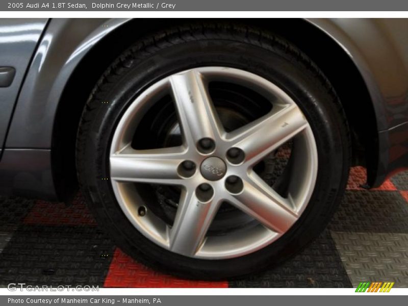 Dolphin Grey Metallic / Grey 2005 Audi A4 1.8T Sedan