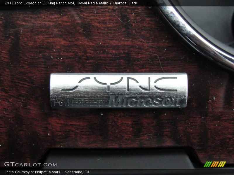 Royal Red Metallic / Charcoal Black 2011 Ford Expedition EL King Ranch 4x4