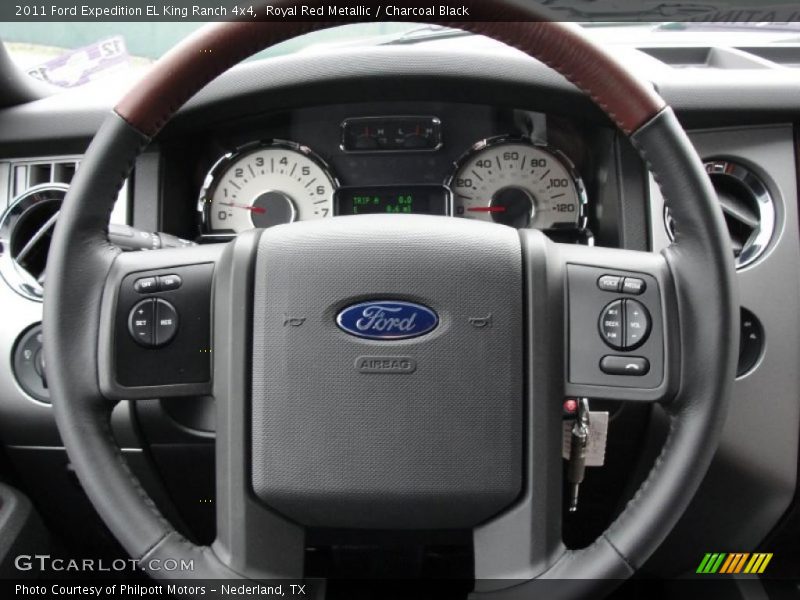  2011 Expedition EL King Ranch 4x4 Steering Wheel