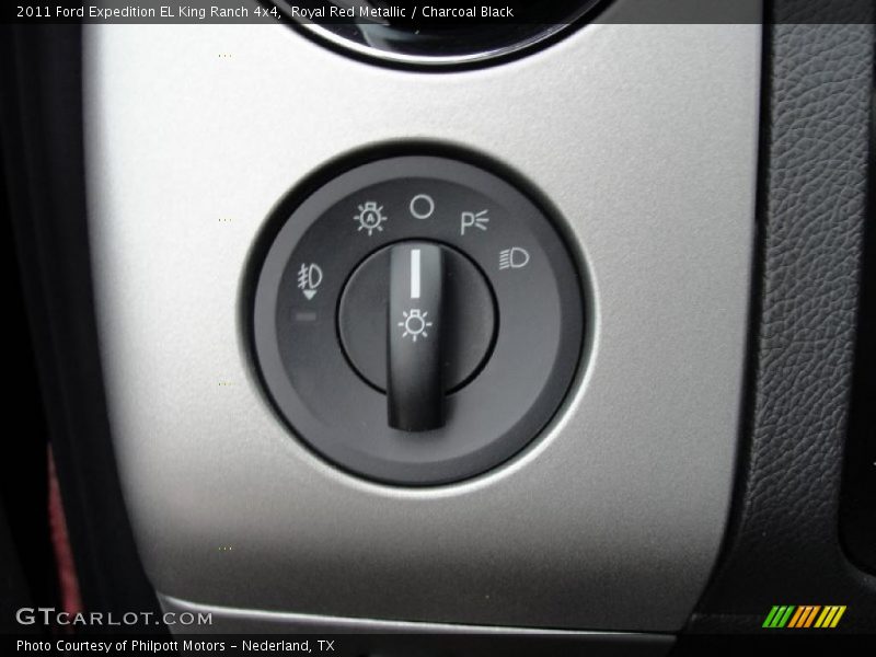 Controls of 2011 Expedition EL King Ranch 4x4