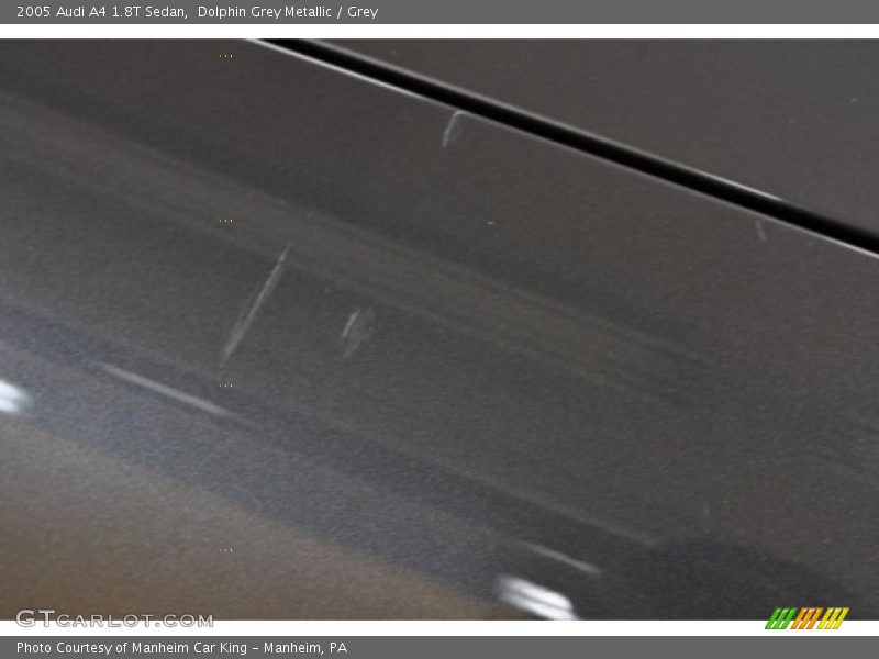 Dolphin Grey Metallic / Grey 2005 Audi A4 1.8T Sedan