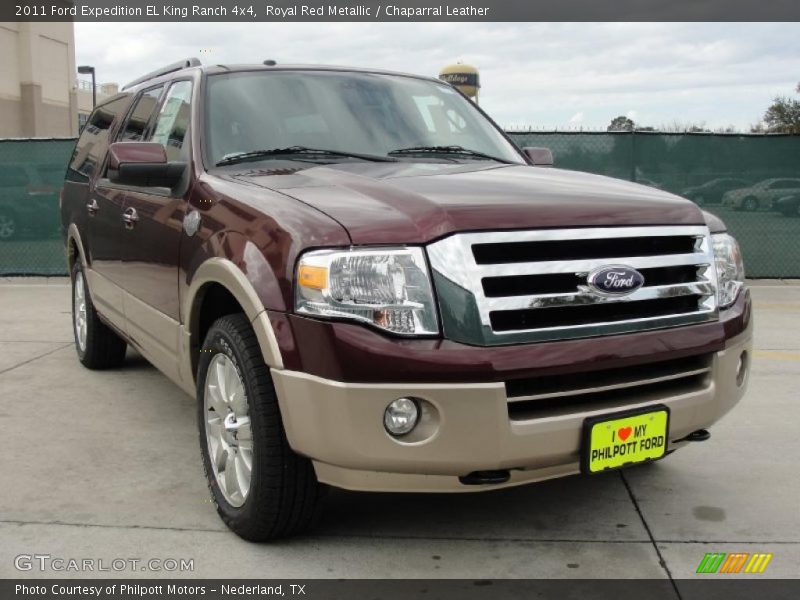 Front 3/4 View of 2011 Expedition EL King Ranch 4x4