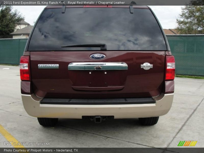 Royal Red Metallic / Chaparral Leather 2011 Ford Expedition EL King Ranch 4x4
