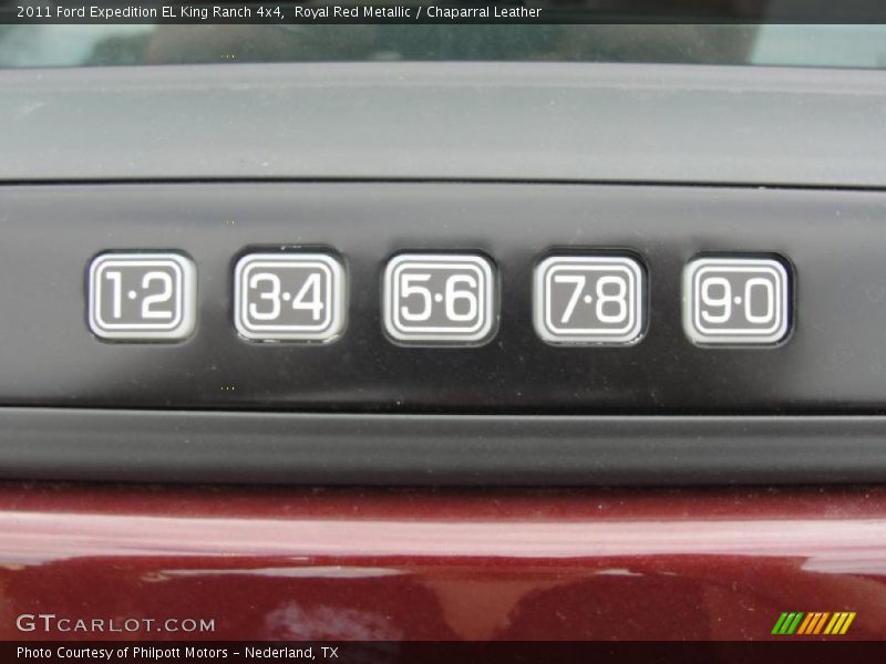 Royal Red Metallic / Chaparral Leather 2011 Ford Expedition EL King Ranch 4x4