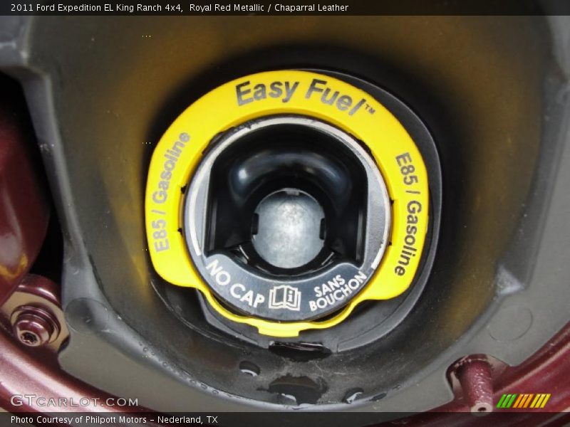 Royal Red Metallic / Chaparral Leather 2011 Ford Expedition EL King Ranch 4x4