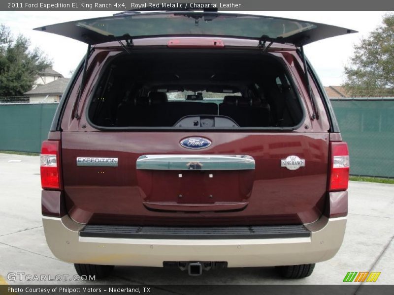 Royal Red Metallic / Chaparral Leather 2011 Ford Expedition EL King Ranch 4x4