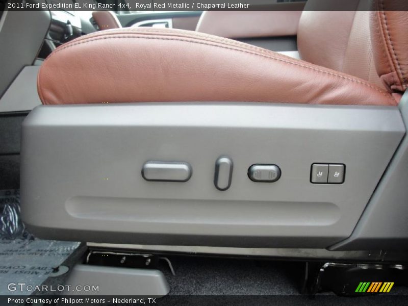 Royal Red Metallic / Chaparral Leather 2011 Ford Expedition EL King Ranch 4x4