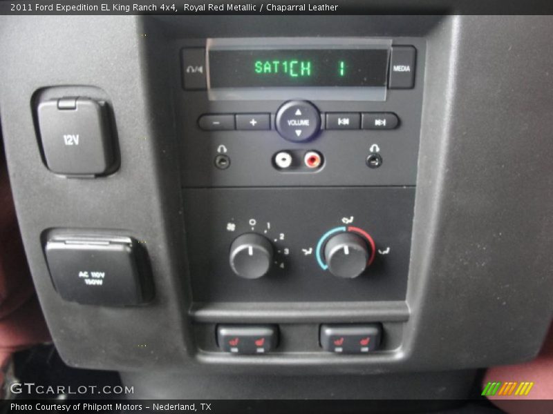 Controls of 2011 Expedition EL King Ranch 4x4